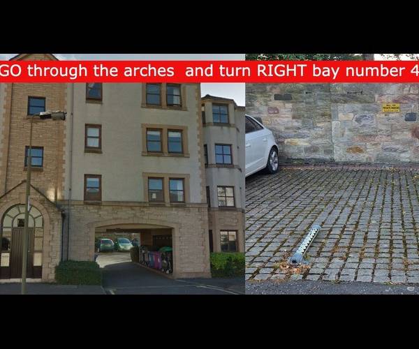 Parking on St. Leonards Lane, EH8