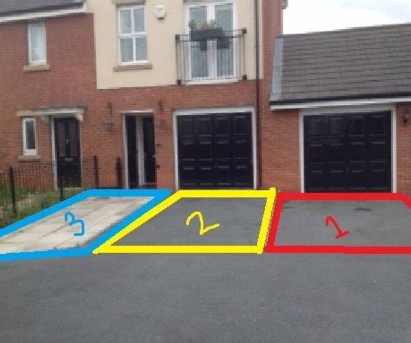Parking on Whitehaven Road, L5