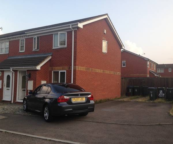 Parking space on Beacon Close
