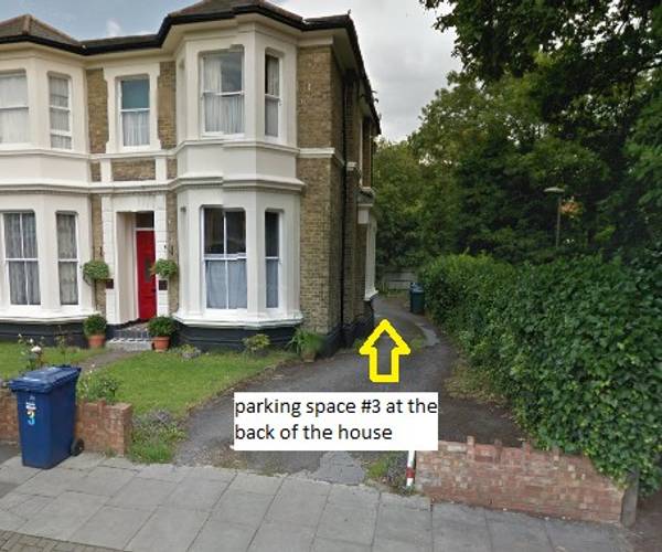 Parking space on Sunny Gardens Road, NW4