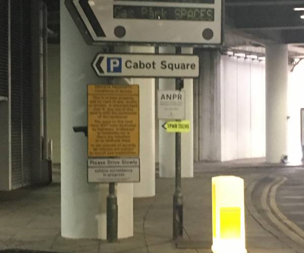 Cabot Square Car Park