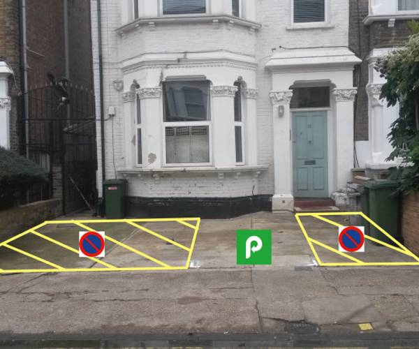 Parking on Frithville Gardens, W12