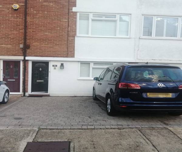 Parking on Athelstan Close, RM3