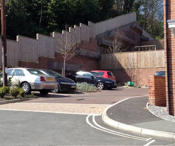 Parking space on Juniper Way, DH1