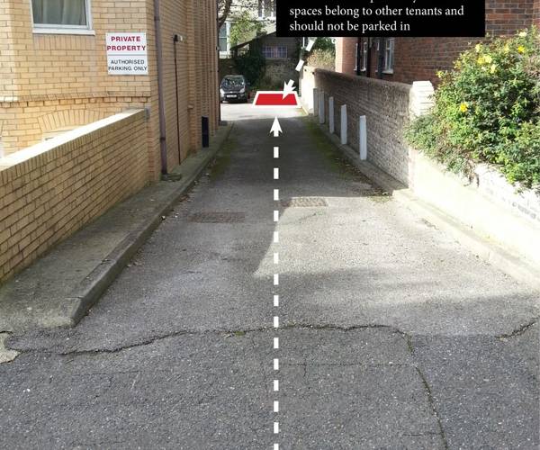 Parking space on  16 Fourth Avenue, BN3