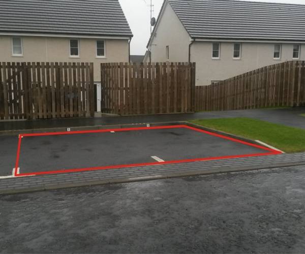 Parking space on Shielhill Terrace, AB23