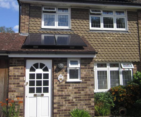 Parking on Moore Grove Crescent, TW20