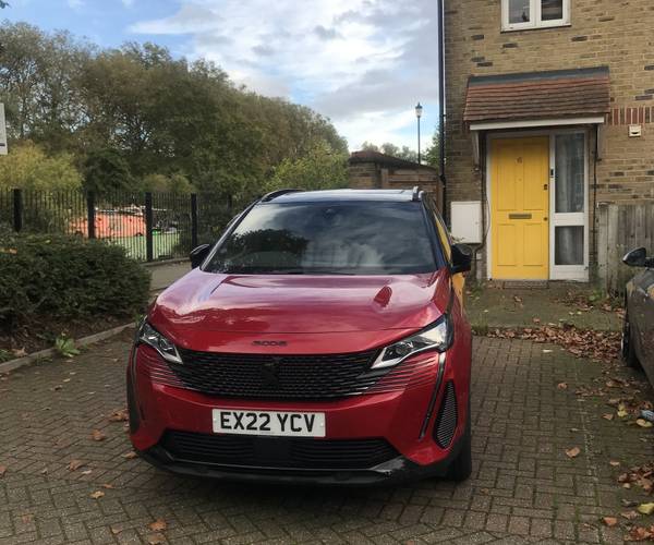 Parking on Lockgate Close, E9