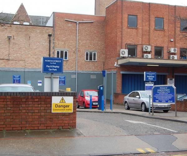 North Street Peterborough Car Park
