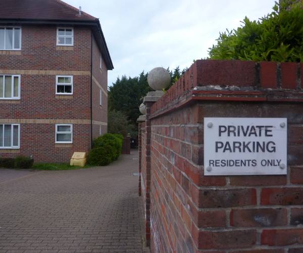 Parking space on Nicholsons Grove, CO1