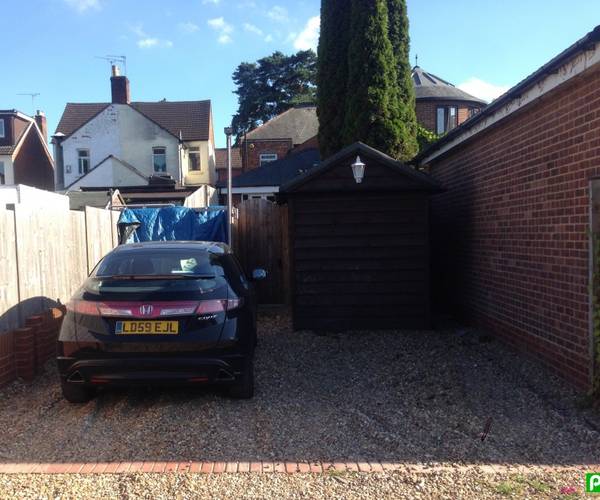 Parking on Connaught Road, GU24