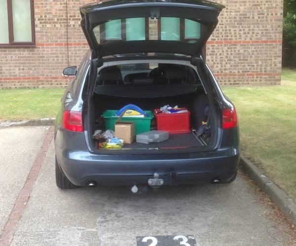 Parking on Littlewood Close, W13