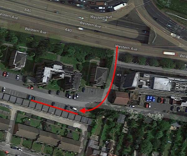 Car Park on Western Avenue, W5