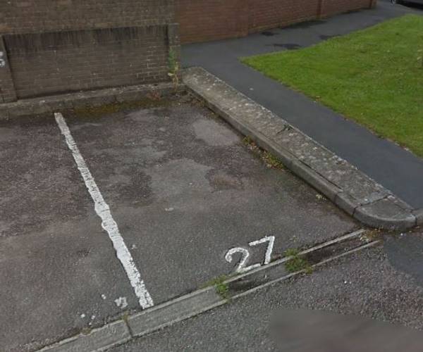 Parking space on Chanter Court, EX2