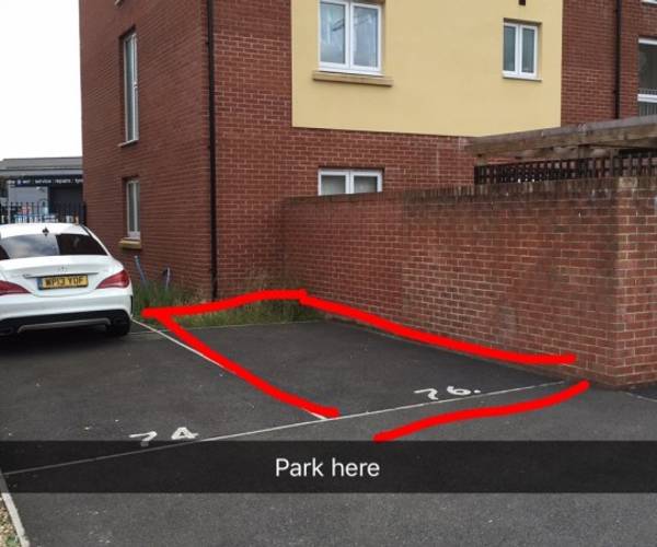 Parking space on New Cut Road, SA1