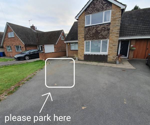 Parking on Carsington Crescent, DE22