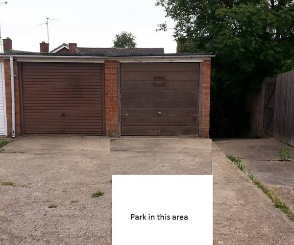 Parking space on Croughton Close, NN2