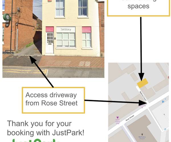 Parking on Rose Street, RG40