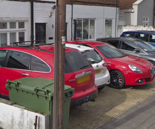 Parking on Second Cross Road, TW2