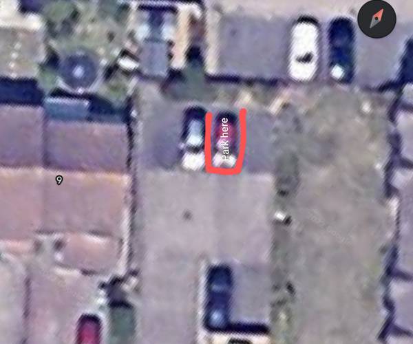 Parking on Foxglove Way, SM6