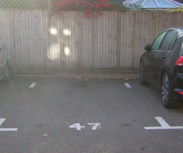 Parking space on Honiton Gardens, NW7