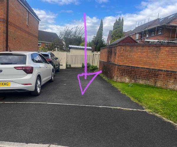 Parking on Wareham Close, BB5
