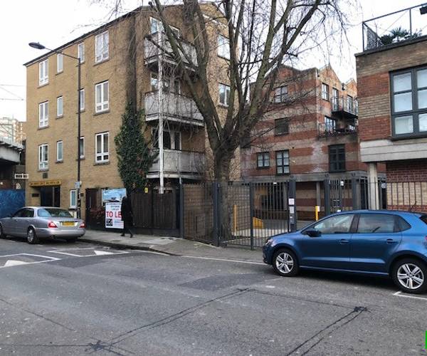Parking on Bruges Place, NW1