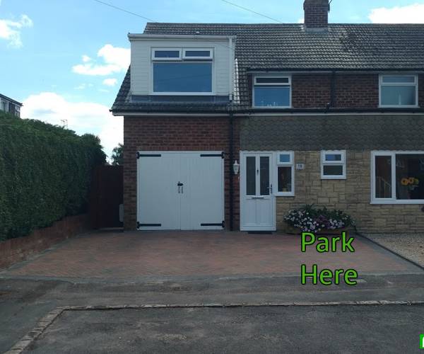 Parking on Churchill Close, OX11