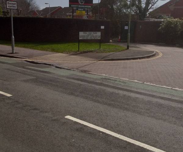 Parking on Well Oak Park, EX2