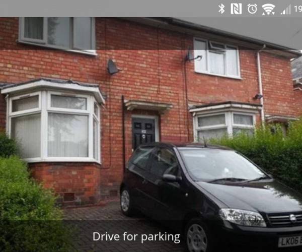 Parking on Poole Crescent, B17