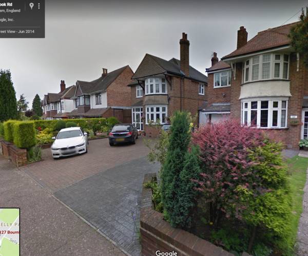 Parking on Bournbrook Road, B29