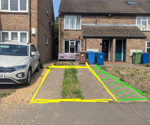 Parking on St. Pauls Terrace, SE17