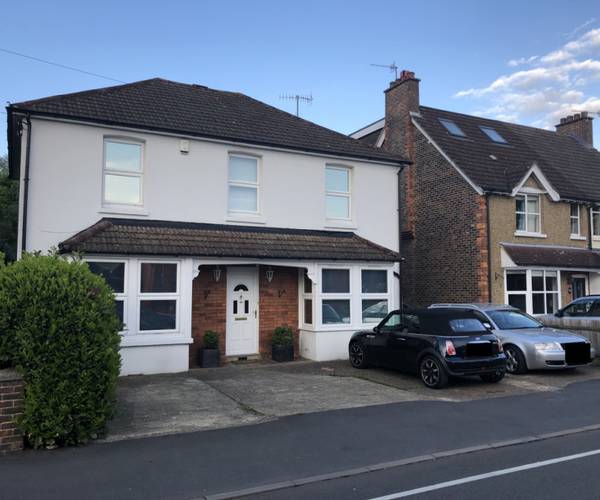 Parking on Lumley Road, RH6