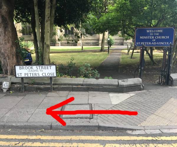 Parking on St. Peter’s Close, ST4