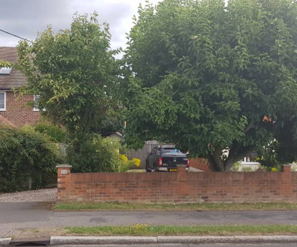 Parking on Wycombe Road, SL7
