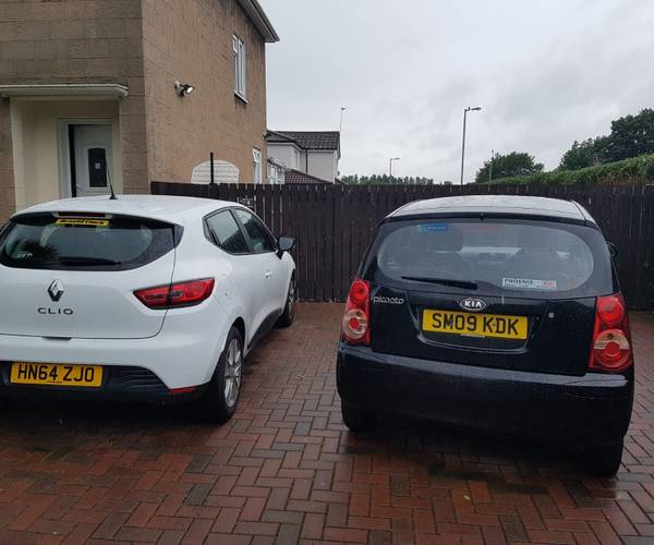 Parking on Woodrow Road, G41