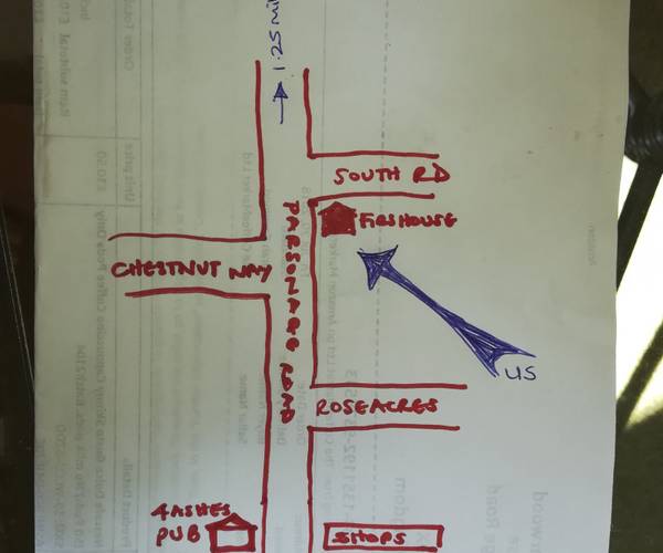 Parking on Parsonage Road, CM22
