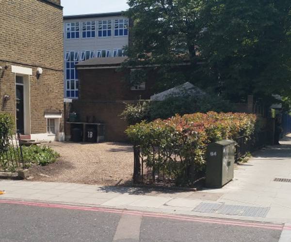 Parking space on Camden Street, NW1