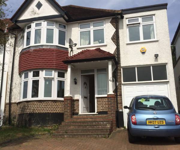 Parking on St. Marys Crescent, NW4