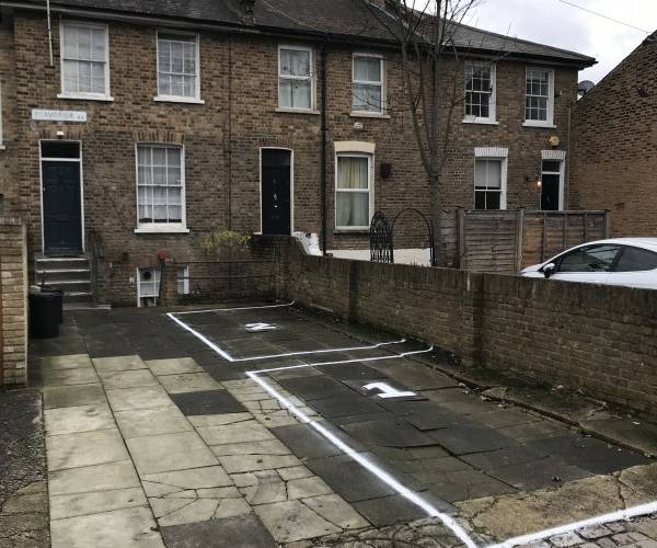 Parking on Beavor Grove, W6