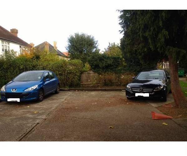 Parking space on Sherwood Park Road, SM1