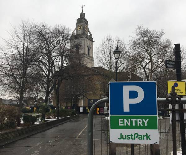St. John's Hackney Church Car Park