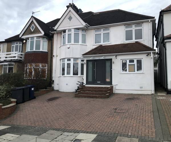 Parking on St. Marys Crescent, NW4
