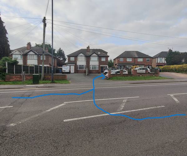 Parking on Uttoxeter Road, DE3