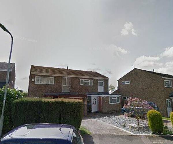 Parking on Cotman Close, MK41