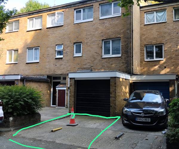 Parking on Jerome Crescent, NW8