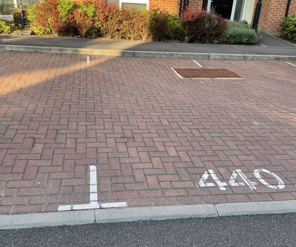 Parking on Robertson Way, RG21