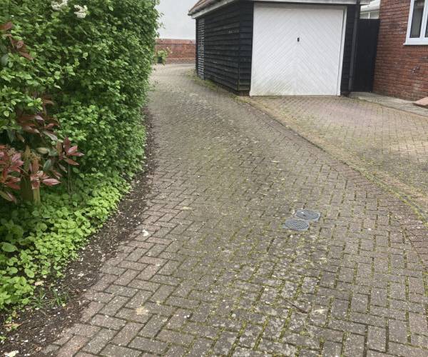 Parking on Nash Drive, CM1