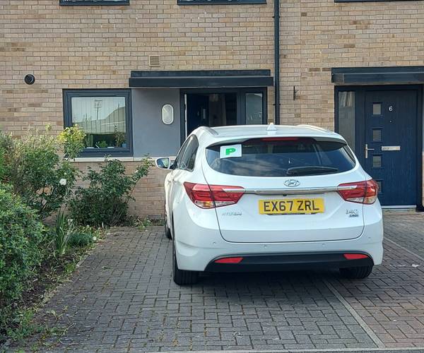 Parking on Blackbrook Road, M15