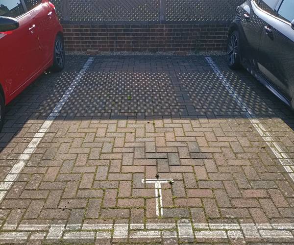 Parking on De Montfort Road, BN7